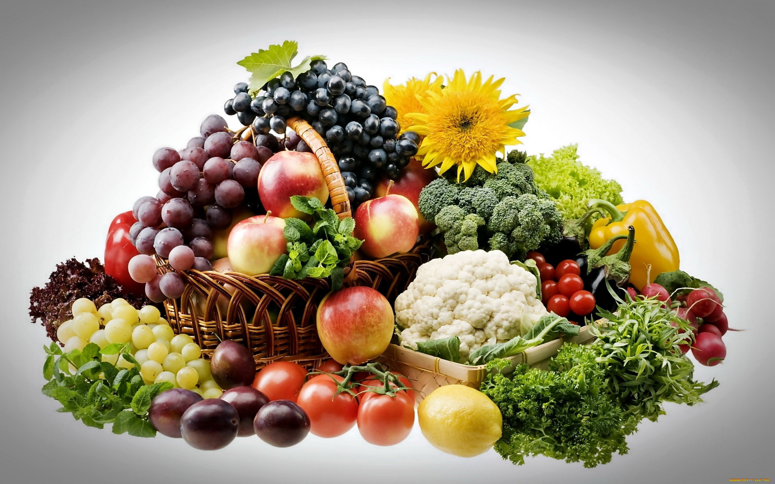 Картинки фруктов и овощей